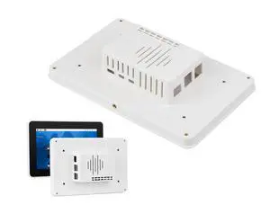 Protective Case Compatible with Raspberry Pi 7inch Touch Display 2 and RPi 5, Support Multiple 7inch Screens, Supports Installing RPi Hats, Reserved Rich Interfaces, White Color Protective Case Compatible with Raspberry Pi 7inch Touch Display 2 and RPi 5, Support Multiple 7inch Screens, Supports Installing RPi Hats, Reserved Rich Interfaces, White Color