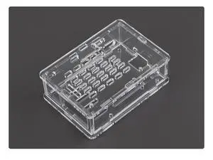 Clear Acrylic Case for Raspberry Pi 5, Supports Installing Official Active Cooler, Nice Looking Dustproof Clear Acrylic Case for Raspberry Pi 5, Supports Installing Official Active Cooler, Nice Looking Dustproof