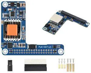 5V / 5A PoE HAT Power Over Ethernet HAT Compatible with Raspberry Pi 5 / Compute Module 5/Pi 5 Case, Isolated Switched-Mode Power Supply, Providing Both Network and Power Supply in One Ethernet Cable 5V / 5A PoE HAT Power Over Ethernet HAT Compatible with Raspberry Pi 5 / Compute Module 5/Pi 5 Case, Isolated Switched-Mode Power Supply, Providing Both Network and Power Supply in One Ethernet Cable