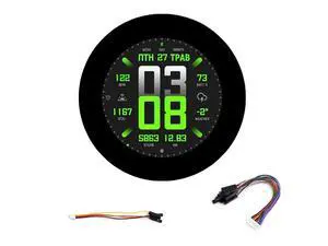 ESP32-S3 2.8inch Capacitive Touch Round Display Development Board Development Board, 480x480 Resolution IPS Display, 32-bit LX7 Dual-Core Processor, ESP32 with Display, Supports WFi & BLE ESP32-S3 2.8inch Capacitive Touch Round Display Development Board Development Board, 480x480 Resolution IPS Display, 32-bit LX7 Dual-Core Processor, ESP32 with Display, Supports WFi & BLE
