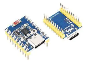 ESP32-H2 Mini Development Board with Pre-soldered Header, Onboard ESP32-H2FH4S with 96MHz Processor, Built-in 4MB Flash, Supports BLE/Zigbee/Thread Wireless Communication, Type-C Connector ESP32-H2 Mini Development Board with Pre-soldered Header, Onboard ESP32-H2FH4S with 96MHz Processor, Built-in 4MB Flash, Supports BLE/Zigbee/Thread Wireless Communication, Type-C Connector