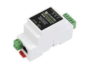 Industrial Isolated RS485 to RJ45 Ethernet Serial Server, TCP/IP to Serial, 6~36V Power Supply, Support Rail-Mount/Modbus Gateway, TCP Server/TCP Client/UDP Mode, with Electrical Isolation Industrial Isolated RS485 to RJ45 Ethernet Serial Server, TCP/IP to Serial, 6~36V Power Supply, Support Rail-Mount/Modbus Gateway, TCP Server/TCP Client/UDP Mode, with Electrical Isolation