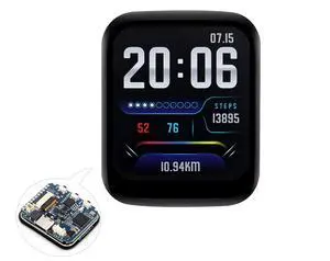 RP2040 Microcontroller Development Board with 1.69inch Touch Round LCD 240x280, Based on Pi RP2040, Dual-core Arm Processor, 16MB Flash,Accelerometer and Gyroscope Sensor, Type-C Connector RP2040 Microcontroller Development Board with 1.69inch Touch Round LCD 240x280, Based on Pi RP2040, Dual-core Arm Processor, 16MB Flash,Accelerometer and Gyroscope Sensor, Type-C Connector