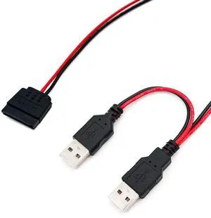 SUPERPLUS 40cm USB to SATA Power Cable for 2.5" SATA HDD SUPERPLUS 40cm USB to SATA Power Cable for 2.5" SATA HDD