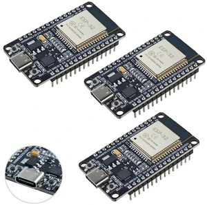 3Pack ESP32 ESP-32S Development Board USB-C WiFi Bluetooth Dual Core Microcontro 3Pack ESP32 ESP-32S Development Board USB-C WiFi Bluetooth Dual Core Microcontro