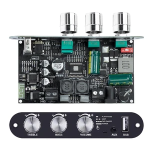 ZK-1001U Mono Bluetooth Amplifier Board, 100W Power Amp with TWS Pairing, 9-24V ZK-1001U Mono Bluetooth Amplifier Board, 100W Power Amp with TWS Pairing, 9-24V