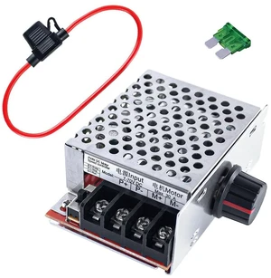 PWM DC Motor Speed Controller DC 7-70V 30A 12V 24V 36V 48V with 30 Amp Fuse PWM DC Motor Speed Controller DC 7-70V 30A 12V 24V 36V 48V with 30 Amp Fuse
