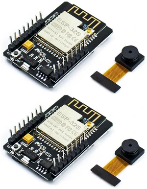 2Pcs ESP32-CAM Wireless WiFi+Bluetooth Development Board with OV Camera Module C 2Pcs ESP32-CAM Wireless WiFi+Bluetooth Development Board with OV Camera Module C