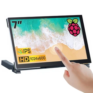 7 Inches Touchscreen IPS LCD Display Panel 1024×600 HDMI Capacitive Touch Screen 7 Inches Touchscreen IPS LCD Display Panel 1024×600 HDMI Capacitive Touch Screen