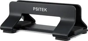 Aluminum Vertical Laptop Stand Dock Holder, Adjustable Slot Width 12-42mm, Space-Saving Upright Storage for MacBook and Laptops 1 Slot Black Aluminum Vertical Laptop Stand Dock Holder, Adjustable Slot Width 12-42mm, Space-Saving Upright Storage for MacBook and Laptops 1 Slot Black