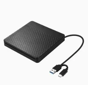 Slot-Loading External DVD Burner USB Drive, Portable CD DVD RW Writer with USB Plug & Play Design, Optical Drive for Laptop Desktop PC Mac Computer Slot-Loading External DVD Burner USB Drive, Portable CD DVD RW Writer with USB Plug & Play Design, Optical Drive for Laptop Desktop PC Mac Computer