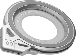 G09 Magnetic Ring Grip | Omnidirectional Rotation | MagSafe Compatible | Aluminium Alloy Construction | Stable Dual-Sided Magnetic Attachment | Includes Handle Ring Phone Stand- Silver G09 Magnetic Ring Grip | Omnidirectional Rotation | MagSafe Compatible | Aluminium Alloy Construction | Stable Dual-Sided Magnetic Attachment | Includes Handle Ring Phone Stand- Silver