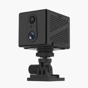 WiFi Battery Security Camera Indoor Wireless PIR Motion Camera, 100% Wire-Free, Two-Way Audio, Digital Zoom, Adhesive Mount, Smartphone Remote Monitoring WiFi Battery Security Camera Indoor Wireless PIR Motion Camera, 100% Wire-Free, Two-Way Audio, Digital Zoom, Adhesive Mount, Smartphone Remote Monitoring