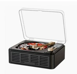 Retro Bluetooth CD Player with Display Portable Vintage CD Boombox for Home/Travel, AUX Input, 10W Speaker, USB Powered (5V/2A), for Kids/English Learning/Prenatal Education, US Plug Retro Bluetooth CD Player with Display Portable Vintage CD Boombox for Home/Travel, AUX Input, 10W Speaker, USB Powered (5V/2A), for Kids/English Learning/Prenatal Education, US Plug