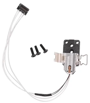Ceramic Heater Assembly for Bambu Lab A1 and A1 Mini 3D Printers, Hotend Heating Component with Aluminum Heating Block and Mounting Base Ceramic Heater Assembly for Bambu Lab A1 and A1 Mini 3D Printers, Hotend Heating Component with Aluminum Heating Block and Mounting Base