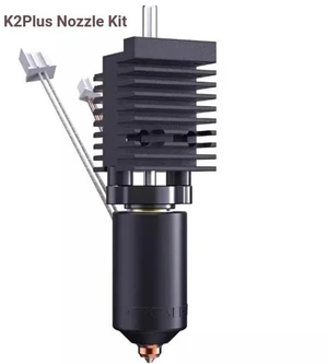 Ceramic Hotend Kit with 0.4mm Bimetal Integrated Hardened Steel Nozzle for Creality K2 Plus 3D Printer, 350°C High-Temperature Hotend Assembly Ceramic Hotend Kit with 0.4mm Bimetal Integrated Hardened Steel Nozzle for Creality K2 Plus 3D Printer, 350°C High-Temperature Hotend Assembly