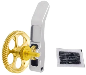 Bambu Lab A1 / A1 Mini Hardened Steel Extruder Gear Kit, DLC Nano-Coated Helical Gears, Lightweight Aluminum Idler Arm, All-Metal Filament Feeder Upgrade for 3D Printers Bambu Lab A1 / A1 Mini Hardened Steel Extruder Gear Kit, DLC Nano-Coated Helical Gears, Lightweight Aluminum Idler Arm, All-Metal Filament Feeder Upgrade for 3D Printers