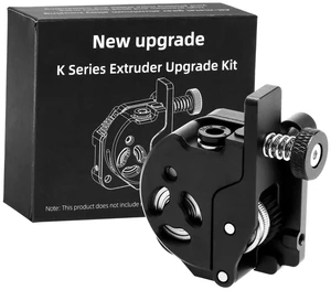 All-Metal Extruder Upgrade Kit for Creality K1/K1C/K1 Max - Dual Hardened Steel Gear Direct Drive Extruder, Multi-Filament Compatible 3D Printer Feeder (Motor Not Included)