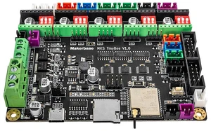 MKS TinyBee 3D Printer Controller Board - ESP32 WiFi Mainboard with MINI12864 LCD Support, 32-bit 240MHz MCU, 5-Axis Driver for Marlin 2.0 Firmware, USB & Web Control (DC 12-24V) MKS TinyBee 3D Printer Controller Board - ESP32 WiFi Mainboard with MINI12864 LCD Support, 32-bit 240MHz MCU, 5-Axis Driver for Marlin 2.0 Firmware, USB & Web Control (DC 12-24V)