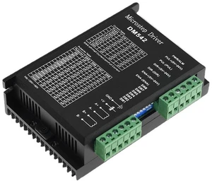 DM542 DSP Digital Stepper Motor Driver - 20-50VDC 4.2A Controller for NEMA 23/24/34 (57/60/86mm), Leadshine M542/M542H Replacement with 128 Microstep & Optical Isolation DM542 DSP Digital Stepper Motor Driver - 20-50VDC 4.2A Controller for NEMA 23/24/34 (57/60/86mm), Leadshine M542/M542H Replacement with 128 Microstep & Optical Isolation
