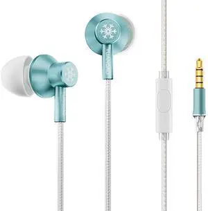 StringSnow Wired Earbuds with Microphone, 10mm Dynamic Driver PEEK PU LCP Diaphragm HiFi in-Ear Headphones DAC Chip for iPhone, Samsung, Computer, Laptop Students (Green 3.5mm with Mic) StringSnow Wired Earbuds with Microphone, 10mm Dynamic Driver PEEK PU LCP Diaphragm HiFi in-Ear Headphones DAC Chip for iPhone, Samsung, Computer, Laptop Students (Green 3.5mm with Mic)
