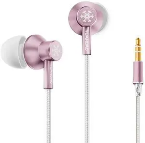 StringSnow Wired Earbuds, 10mm Dynamic Driver PEEK PU LCP Diaphragm HiFi in-Ear Headphones for iPad, Laptop, MP3, Android Fits All 3.5mm Jack Device (Pink 3.5mm No Mic) StringSnow Wired Earbuds, 10mm Dynamic Driver PEEK PU LCP Diaphragm HiFi in-Ear Headphones for iPad, Laptop, MP3, Android Fits All 3.5mm Jack Device (Pink 3.5mm No Mic)