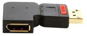 Right Angled 90 Degree DisplayPort Male to Female Extension Adapter Standard DP Support 4K 60hz Right Angled 90 Degree DisplayPort Male to Female Extension Adapter Standard DP Support 4K 60hz