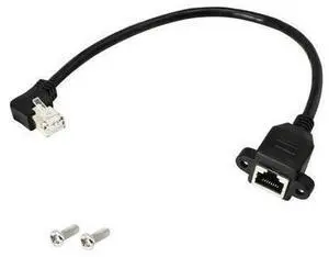 RJ45 Ethernet Adapter Cable 90 Angle Left Male to Famale Ethernet Switch Adapter Cable for CAT 5/CAT 6 LAN Ethernet Socket Connector Adapter Cat5 Cat6 Cable(Left) RJ45 Ethernet Adapter Cable 90 Angle Left Male to Famale Ethernet Switch Adapter Cable for CAT 5/CAT 6 LAN Ethernet Socket Connector Adapter Cat5 Cat6 Cable(Left)