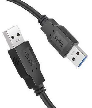 USB Cable Male to Male 10 feet,USB to USB 3.0 Cable A Male to A Male for Data Transfer Hard Drive Enclosures, Printers, Modems, USB Cable Male to Male 10 feet,USB to USB 3.0 Cable A Male to A Male for Data Transfer Hard Drive Enclosures, Printers, Modems,