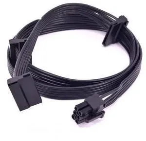 PCI-e 6Pin Male 1 to 3 SATA 15Pin Power Supply Cable for C.ORSAIR CS CX HX RM Series CS450M CS550M CS650M CS750M CS850M CX450M CX650MX CX750M HX1050 HX850 HX750 HX650 RM450 RM550 PCI-e 6Pin Male 1 to 3 SATA 15Pin Power Supply Cable for C.ORSAIR CS CX HX RM Series CS450M CS550M CS650M CS750M CS850M CX450M CX650MX CX750M HX1050 HX850 HX750 HX650 RM450 RM550