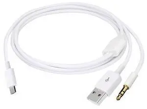 Audio Charging Cable 2 in1 Aux Cord Micro USB Male to USB Male 3.5mm Aux Standard Audio Plug Jack Connection Cable for Bluetooth Speaker with Micro USB Port 3.28Ft Audio Charging Cable 2 in1 Aux Cord Micro USB Male to USB Male 3.5mm Aux Standard Audio Plug Jack Connection Cable for Bluetooth Speaker with Micro USB Port 3.28Ft