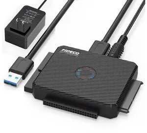 IDE Adapter Cable, FIDECO USB 3.0 to SATA Adapter Hard Drvie Converter IDE Cable for 2.5"/3.5" IDE and SATA III HDD SSD Drives, 5.25-Inch DVD-ROM/CD-ROM/CD-RW/DVD-RW/DVD+RW (IDE Cable PL03) IDE Adapter Cable, FIDECO USB 3.0 to SATA Adapter Hard Drvie Converter IDE Cable for 2.5"/3.5" IDE and SATA III HDD SSD Drives, 5.25-Inch DVD-ROM/CD-ROM/CD-RW/DVD-RW/DVD+RW (IDE Cable PL03)