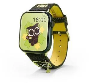 GeekShare Luo Xiao Hei Genuine Licensed Stargazing Adventure Watch Band Compatible with Apple Watch - Black & Green Denim Strap with Cute Embroidery & Star Chain for iWatch GeekShare Luo Xiao Hei Genuine Licensed Stargazing Adventure Watch Band Compatible with Apple Watch - Black & Green Denim Strap with Cute Embroidery & Star Chain for iWatch