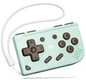 IINE Mini Retro Game Controller, Pocket-Size Wireless Mini Game Controller with Keychain Design, Portable Travel Controller for Mobile & PC Gaming (Mint Chocolate Green) IINE Mini Retro Game Controller, Pocket-Size Wireless Mini Game Controller with Keychain Design, Portable Travel Controller for Mobile & PC Gaming (Mint Chocolate Green)