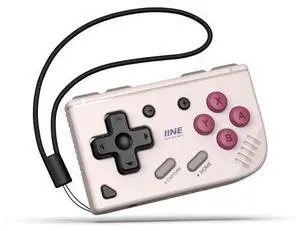 IINE Mini Retro Game Controller, Pocket-Size Wireless Mini Game Controller with Keychain Design, Portable Travel Controller for Mobile & PC Gaming (Grey) IINE Mini Retro Game Controller, Pocket-Size Wireless Mini Game Controller with Keychain Design, Portable Travel Controller for Mobile & PC Gaming (Grey)