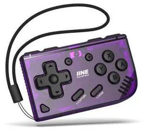 IINE Mini Retro Wireless Controller, Micro Remote Controller for Switch/OLED, PC, Android and IOS, Keychain Pocket-sized Controller with Turbo Function (Purple) IINE Mini Retro Wireless Controller, Micro Remote Controller for Switch/OLED, PC, Android and IOS, Keychain Pocket-sized Controller with Turbo Function (Purple)