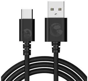 USB-A to USB-C Cable Wired Controllers - 1.8m / 5.9ft - Black USB-A to USB-C Cable Wired Controllers - 1.8m / 5.9ft - Black