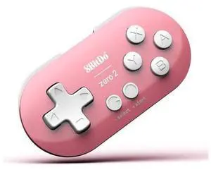 8Bitdo Zero 2 Mini Bluetooth Gamepad for Switch Windows Android MacOS Steam Raspberry Pi (Pink) 8Bitdo Zero 2 Mini Bluetooth Gamepad for Switch Windows Android MacOS Steam Raspberry Pi (Pink)