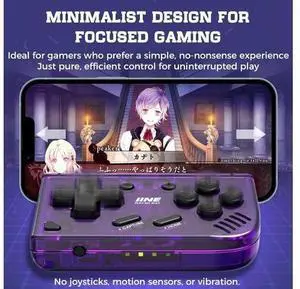 IINE Mini Retro Wireless Controller, Micro Remote Controller for Switch/OLED, PC, Android and IOS, Keychain Pocket-sized Controller with Turbo Function (Purple) IINE Mini Retro Wireless Controller, Micro Remote Controller for Switch/OLED, PC, Android and IOS, Keychain Pocket-sized Controller with Turbo Function (Purple)