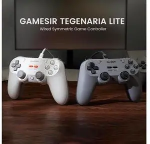 Tegenaria Lite Wired Game Controller For Switch, Android, iOS, PC, Steam With Retro 90s Design, Hall Effect Sticks, 1000Hz Polling Rate, Dual Rumble Motors, Mappable Back Buttons, Ultra-Low Latency, E Tegenaria Lite Wired Game Controller For Switch, Android, iOS, PC, Steam With Retro 90s Design, Hall Effect Sticks, 1000Hz Polling Rate, Dual Rumble Motors, Mappable Back Buttons, Ultra-Low Latency, E