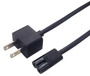 1.8M Adapter Charger Power Cable for Microsoft Surface Pro 4 2 3 1631 1625 Cord 2-Prong 1.8M Adapter Charger Power Cable for Microsoft Surface Pro 4 2 3 1631 1625 Cord 2-Prong