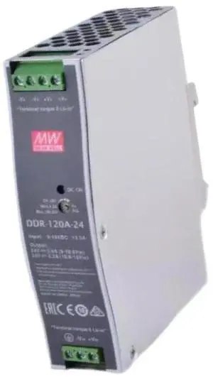 DDR-120A-24 120W DIN Rail DC/DC Converter O/P +24V4.2A - 1 item(s) DDR-120A-24 120W DIN Rail DC/DC Converter O/P +24V4.2A - 1 item(s)