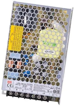 Enclosed Type 156W 24V 6.5A LRS-150-24 Meanwell AC-DC Single Output LRS-150 Series MEAN WELL Switching Power Supply Enclosed Type 156W 24V 6.5A LRS-150-24 Meanwell AC-DC Single Output LRS-150 Series MEAN WELL Switching Power Supply