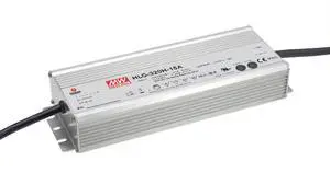 HLG-320H-24 Power Supply, Switching, Single Output, 320 W, 24V at 13.3 A, 8.86" L x 2.67" W x 1.52" H HLG-320H-24 Power Supply, Switching, Single Output, 320 W, 24V at 13.3 A, 8.86" L x 2.67" W x 1.52" H