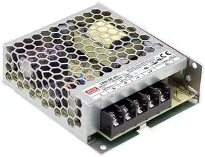LRS-50-24 Switching Power Supply, Single Output, 24V, 2.2A, 52.8W, 3.9" L x 3.23" W x 1.18" H LRS-50-24 Switching Power Supply, Single Output, 24V, 2.2A, 52.8W, 3.9" L x 3.23" W x 1.18" H