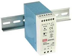 MDR-60-12 AC to DC DIN-Rail Power Supply 12V 5 Amp 60W MDR-60-12 AC to DC DIN-Rail Power Supply 12V 5 Amp 60W