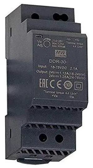 DC/DC CONVERTER 15V 30W (Pack of 2) (DDR-30L-15) DC/DC CONVERTER 15V 30W (Pack of 2) (DDR-30L-15)