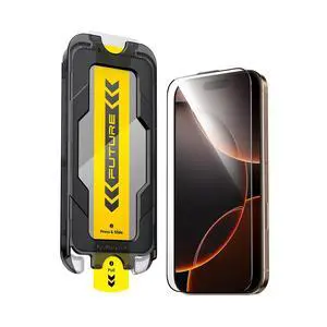 9H+ Tempered Glass for iPhone 16 Pro Max Screen Protector Military Grade Shatterproof & Longest Durable Ultra-tough Glass Film with Flawless Fit Tray, 6.9-Inch HD Clear, Scratch Resistant 9H+ Tempered Glass for iPhone 16 Pro Max Screen Protector Military Grade Shatterproof & Longest Durable Ultra-tough Glass Film with Flawless Fit Tray, 6.9-Inch HD Clear, Scratch Resistant