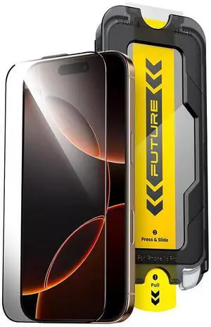 9H+ Glass for iPhone 16 Pro Screen Protector, Military-Grade Shatterproof iPhone HD Tempered Glass Dust-Free One-Pull Installation, Full Coverage Screen Protector for iPhone 16 Pro 6.3-Inch 9H+ Glass for iPhone 16 Pro Screen Protector, Military-Grade Shatterproof iPhone HD Tempered Glass Dust-Free One-Pull Installation, Full Coverage Screen Protector for iPhone 16 Pro 6.3-Inch