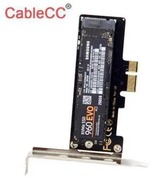 M.2 NGFF M-Key to Low Profile PCI-E 3.0 x4 Lane SSD Nvme AHCI PCI Express Adapter Card M.2 NGFF M-Key to Low Profile PCI-E 3.0 x4 Lane SSD Nvme AHCI PCI Express Adapter Card